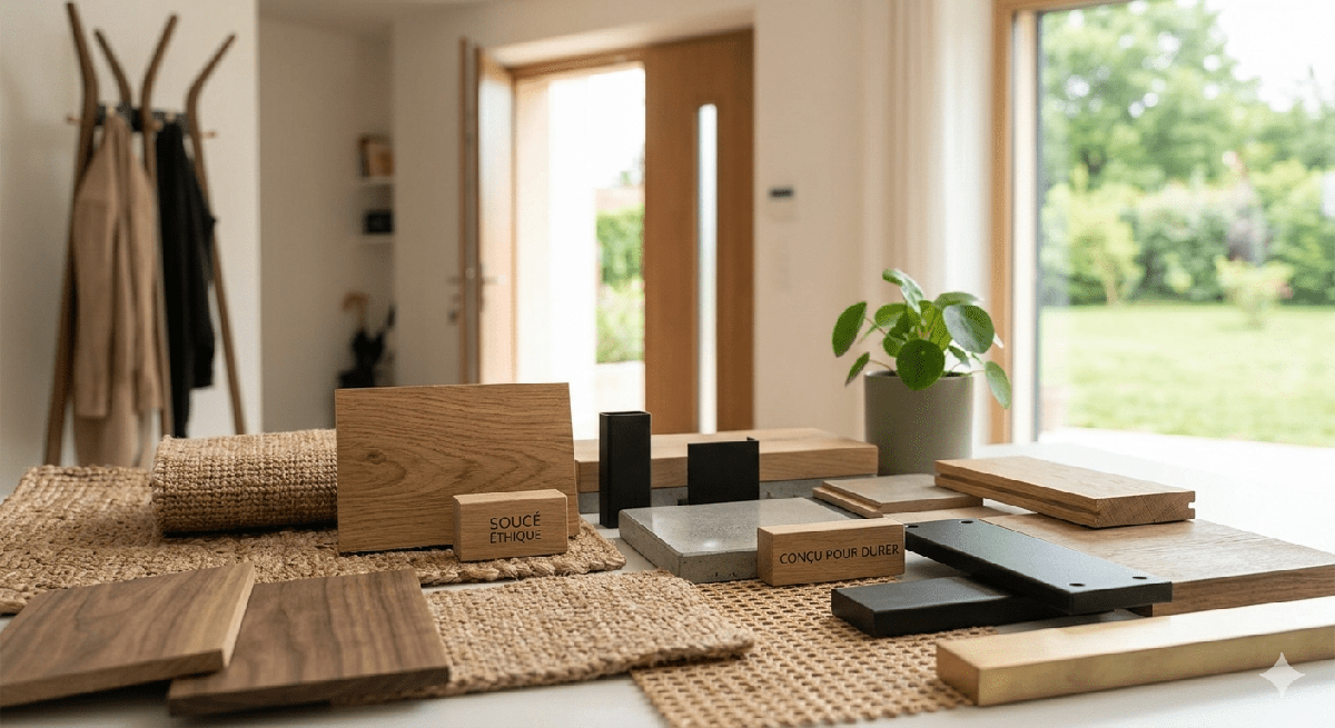 Pourquoi choisir des matériaux durables pour son mobilier d'entrée ?