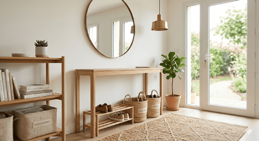 Rangement des chaussures à l'entrée : 5 solutions astucieuses pour un couloir toujours net