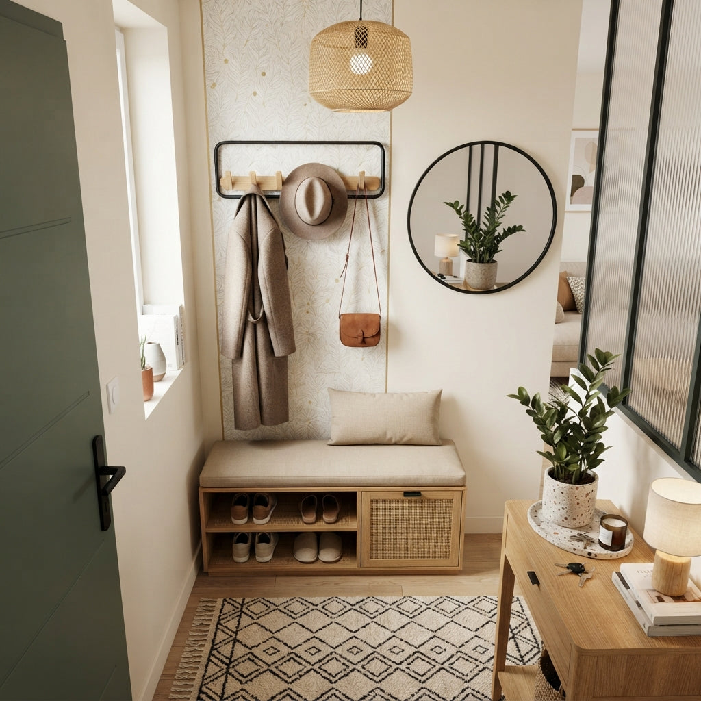 23 Astuces Chic pour Embellir Votre Hall d’Entrée