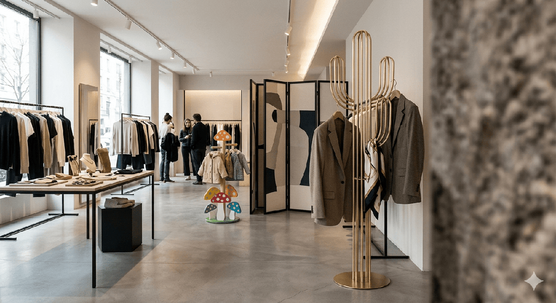 Showroom et Boutique : Transformer le Porte-Manteau en Élément de Merchandising