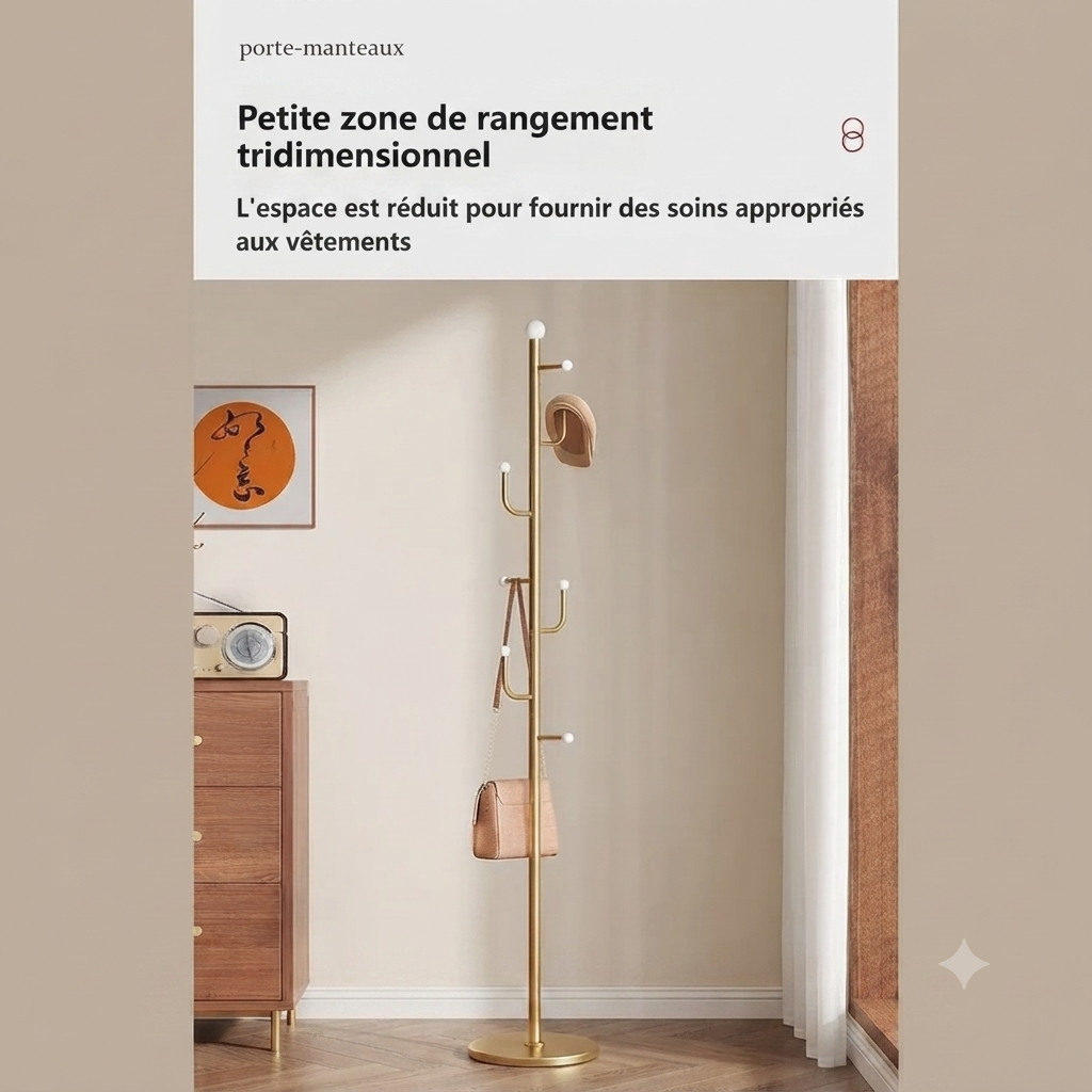 Porte manteau cactus style médiéval
