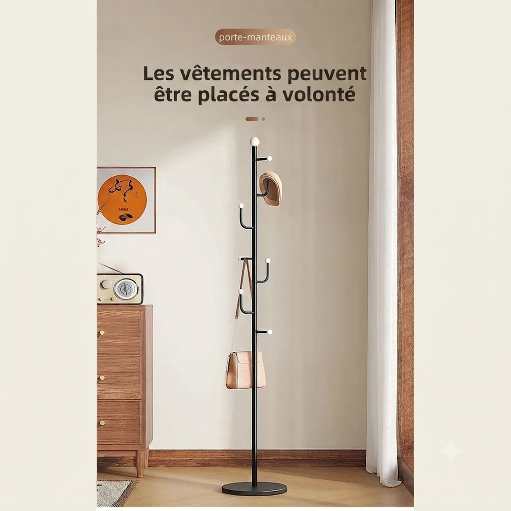 Porte manteau cactus style médiéval
