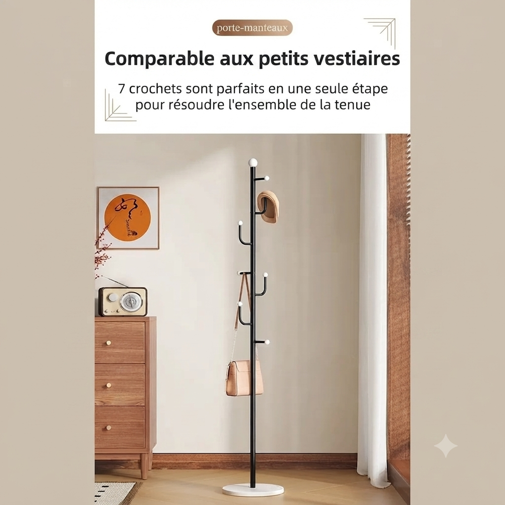 Porte manteau cactus style médiéval