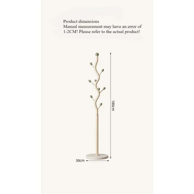 Porte manteau arbre sur disque