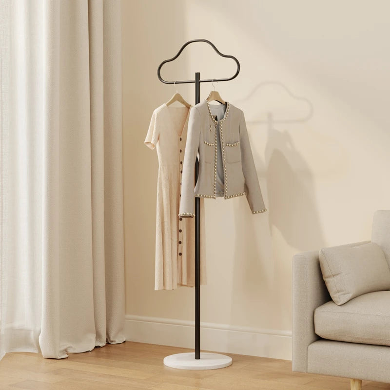 Porte manteau blanc nuage