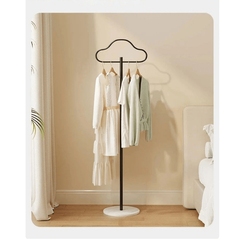 Porte manteau blanc nuage