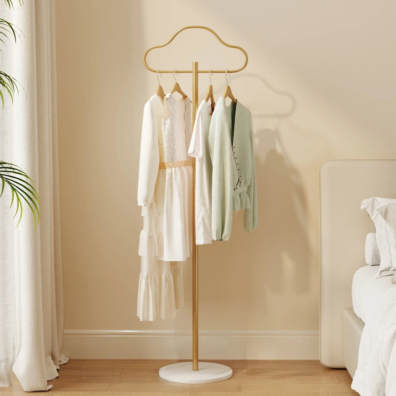 Porte manteau blanc nuage