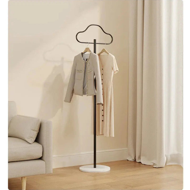 Porte manteau blanc nuage
