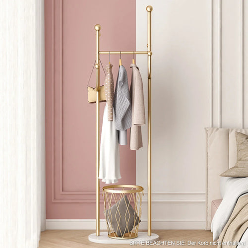 Porte manteau cactus doré chic