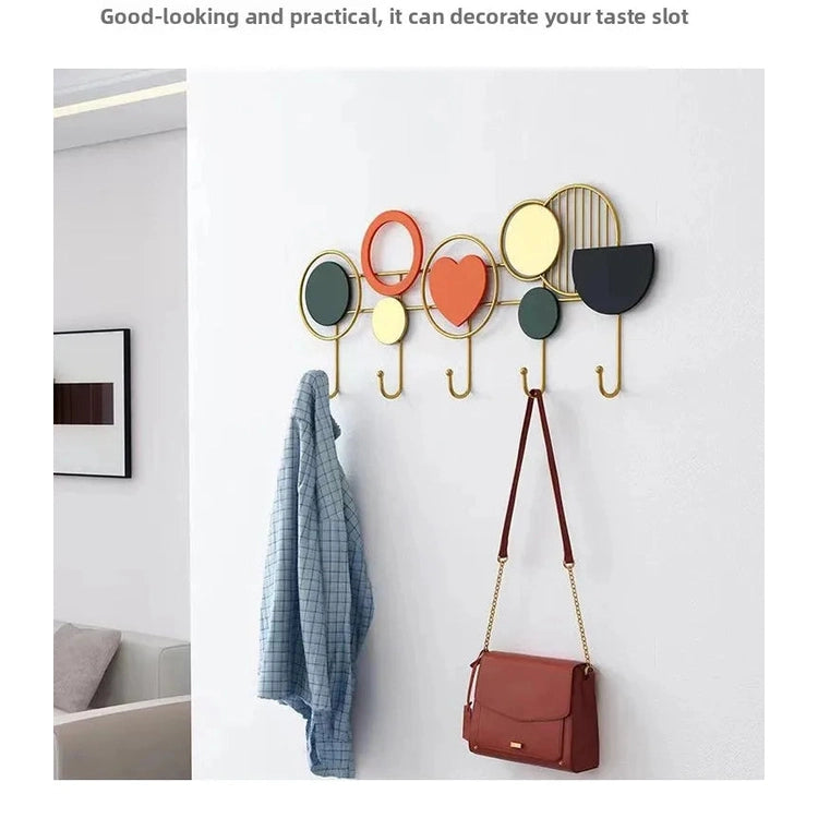 Porte manteau design coloré mural décoratif
