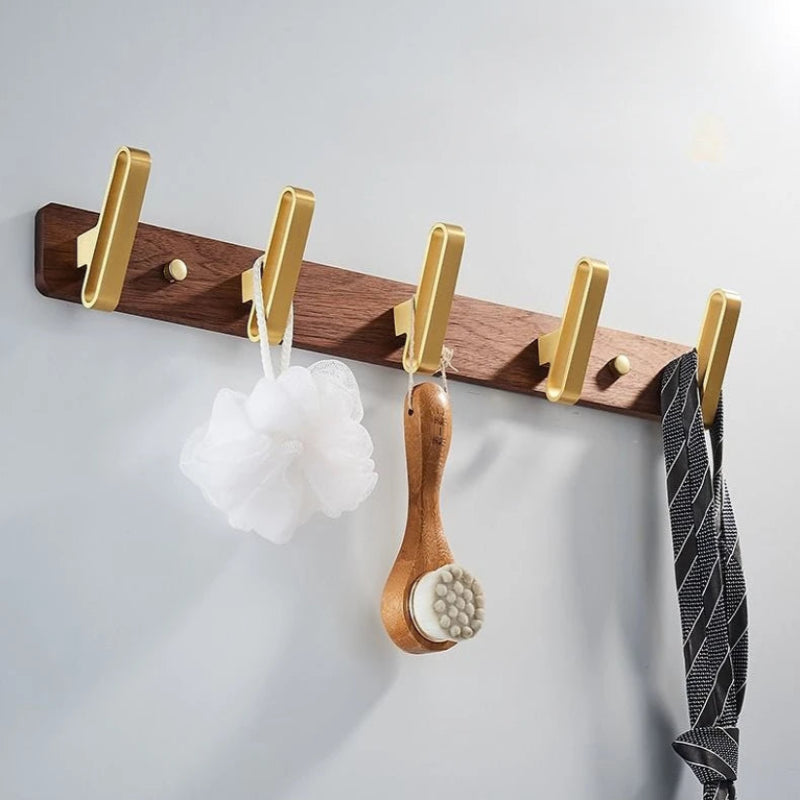 Porte manteau design mural avec crochets