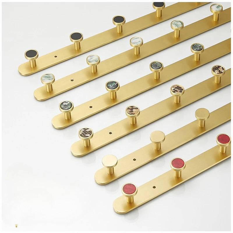 Porte manteau design avec pierres précieuses