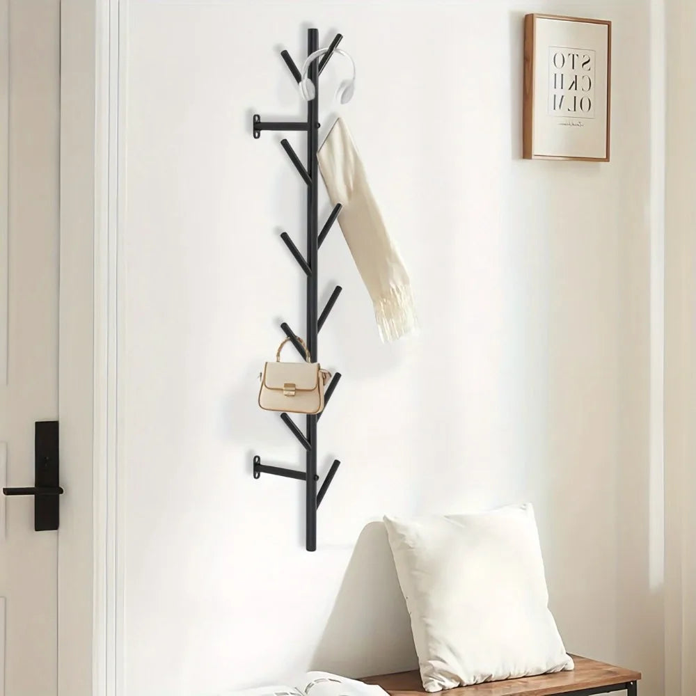 Porte manteau entrée noir créatif cactus