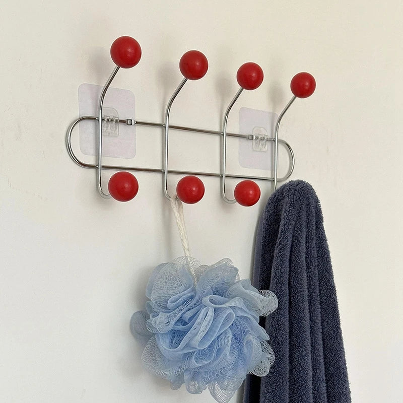 Porte manteau mural crochet style vintage années 80