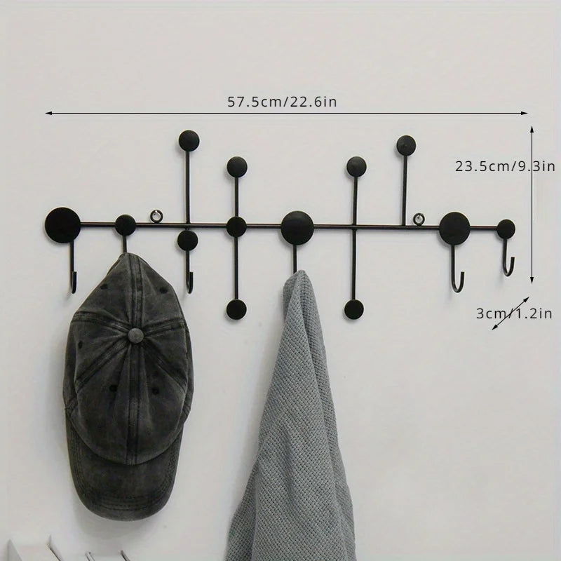 Porte manteau mural crochets créatives scandinaves