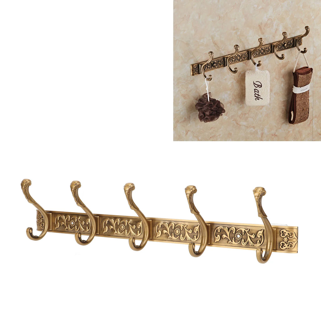 Porte manteau mural crochets style ancien