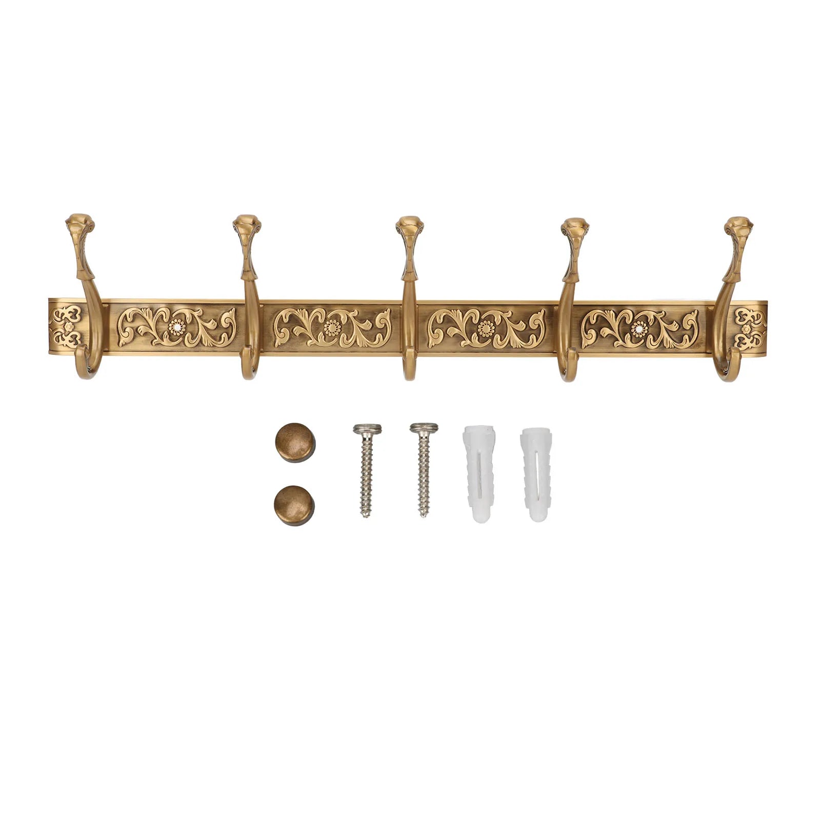 Porte manteau mural crochets style ancien