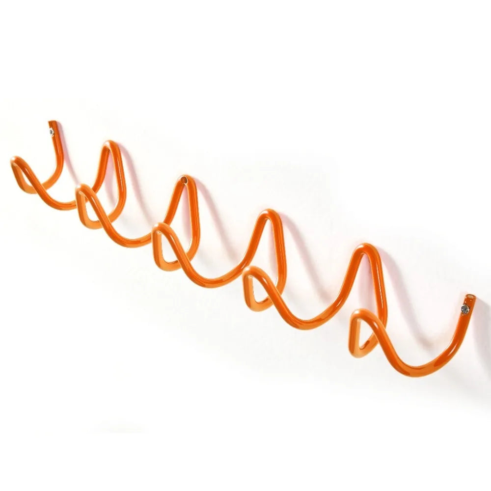 Porte manteau mural original zig zag différents couleurs