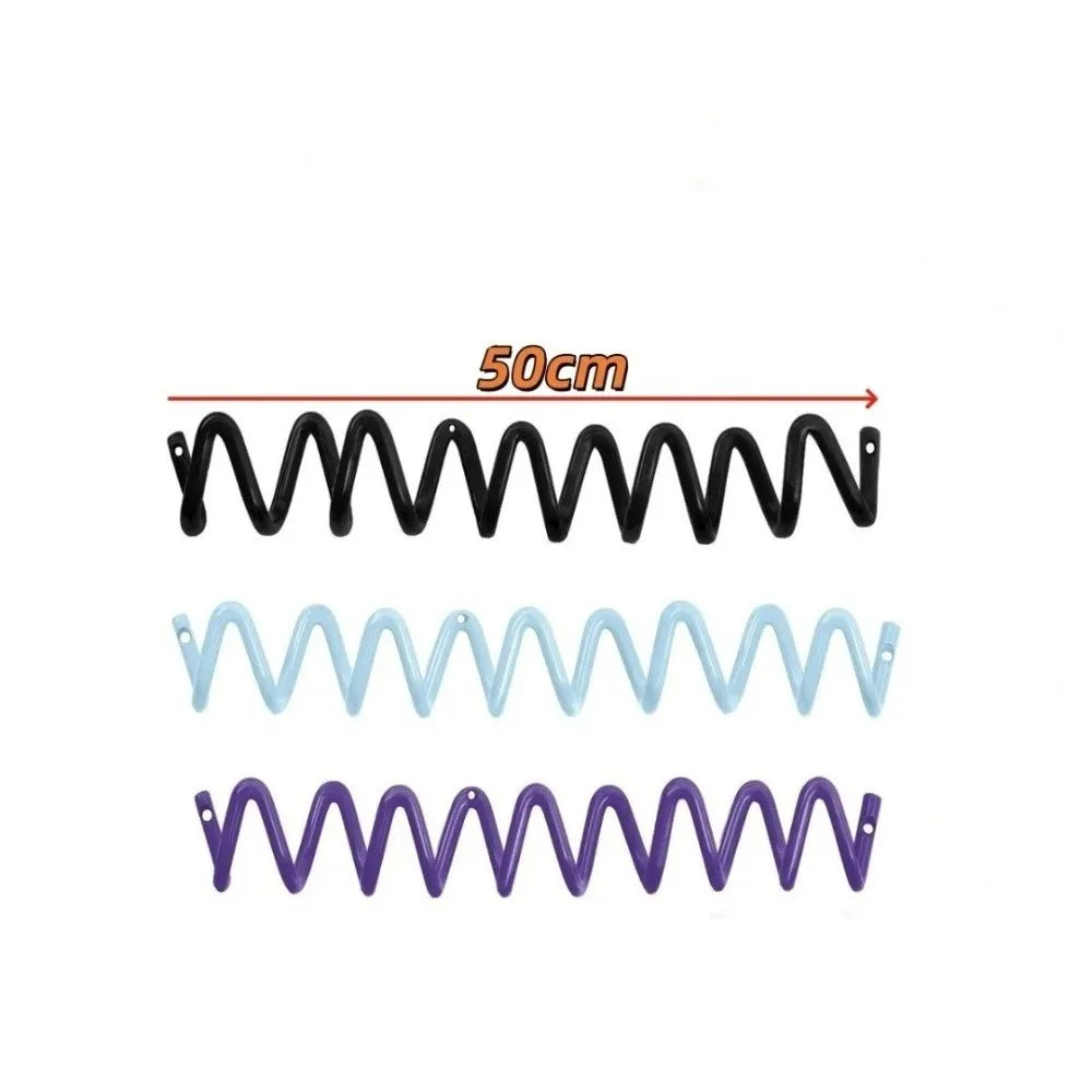 Porte manteau mural original zig zag différents couleurs