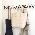 Porte manteau mural original zig zag noir ou blanc
