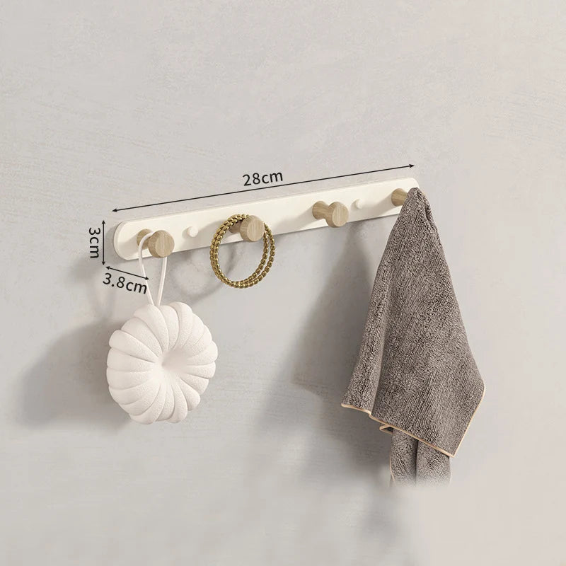 Porte manteau mural patère en bois