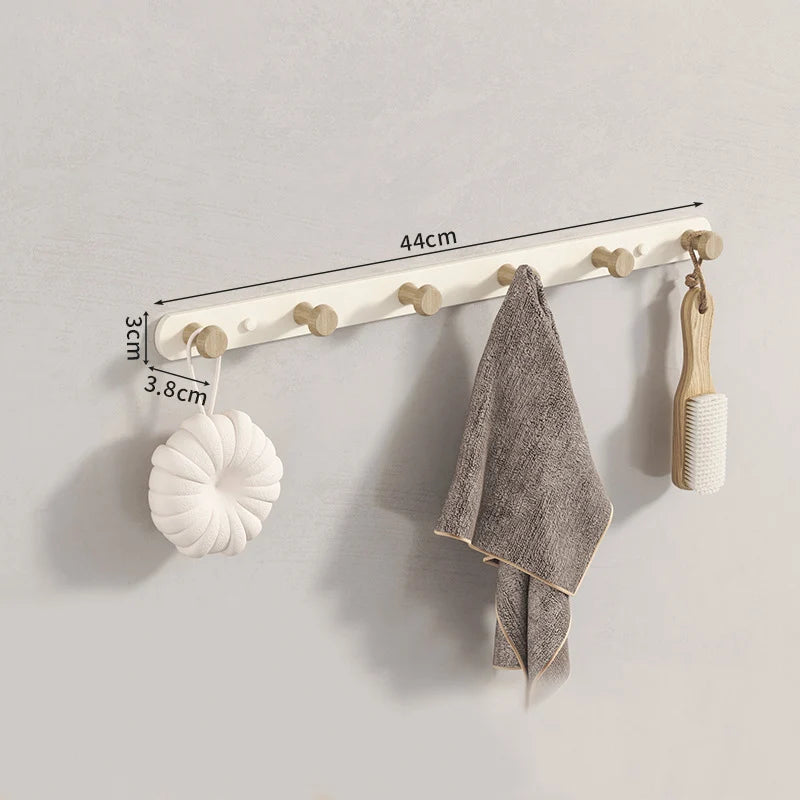Porte manteau mural patère en bois