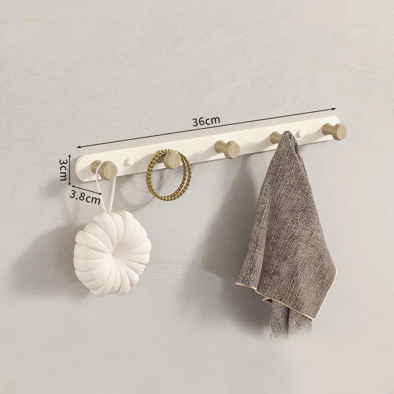 Porte manteau mural patère en bois