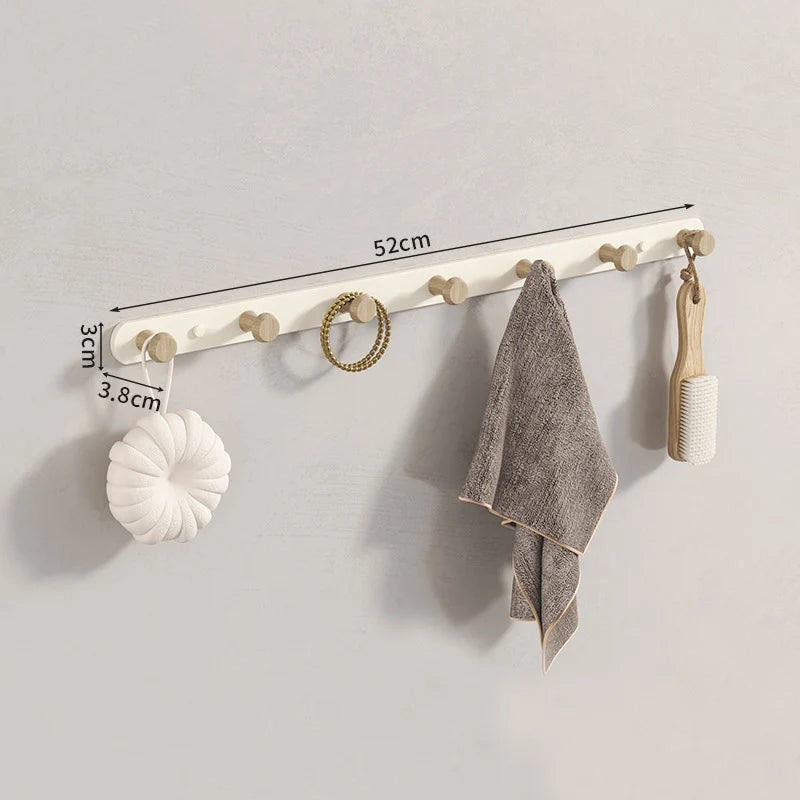 Porte manteau mural patère en bois