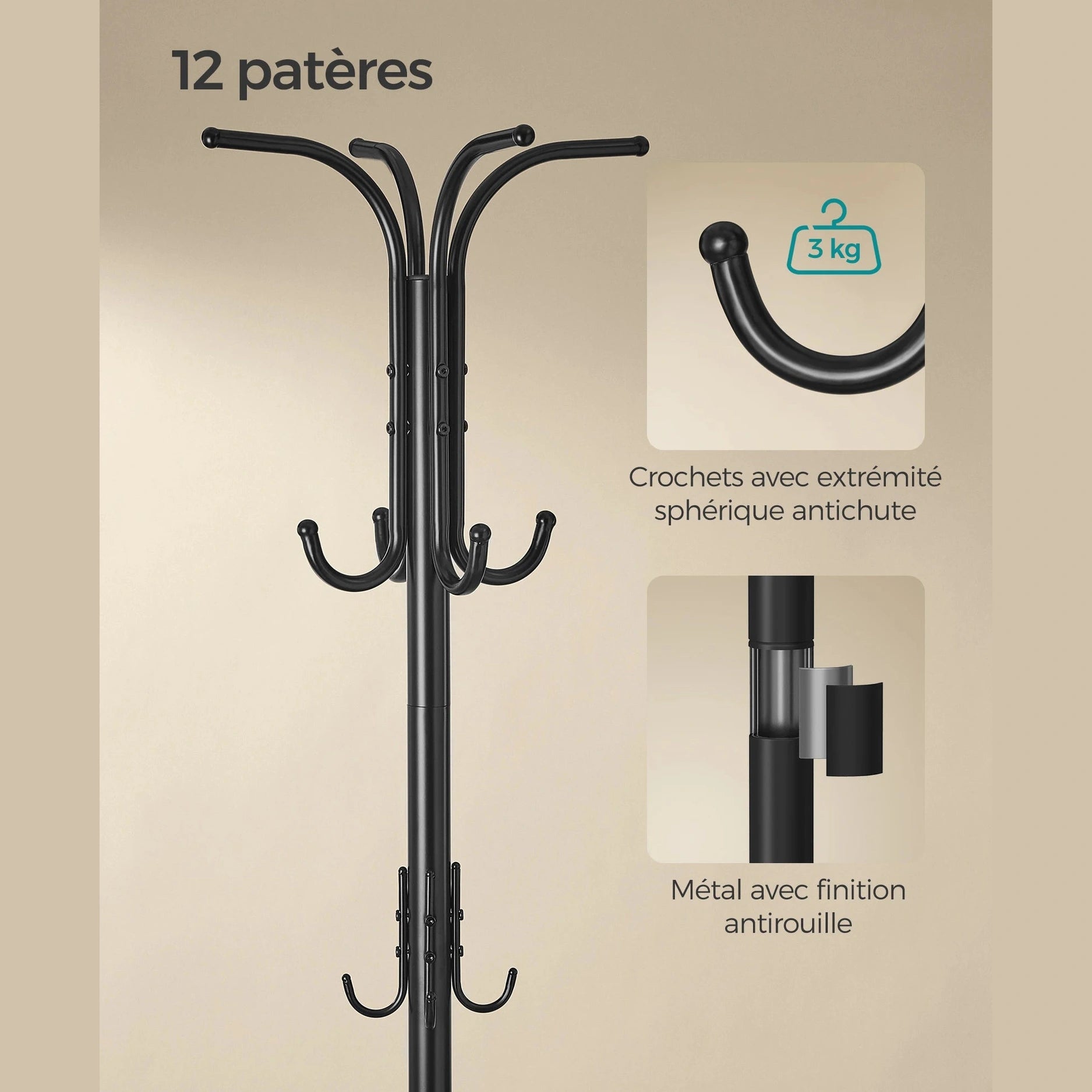 Porte manteau perroquet porte parapluie