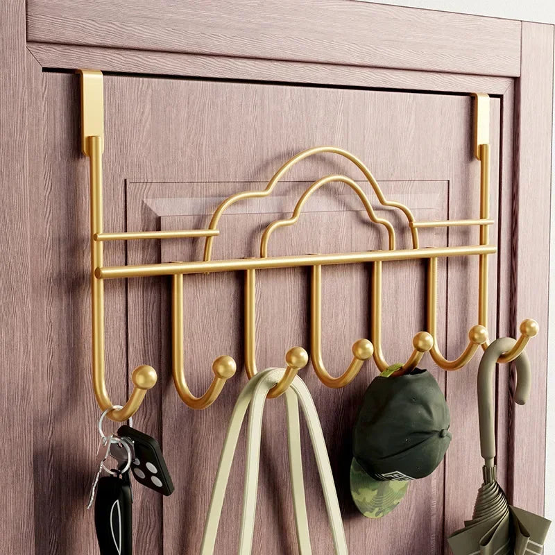 Porte manteau porte 7 crochets