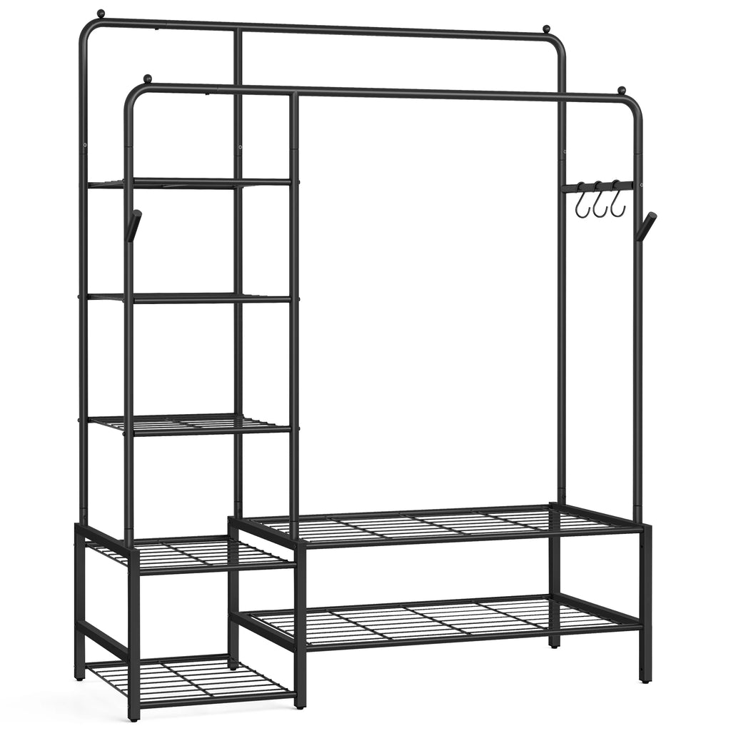 Porte manteau vestiaire 7 étagères