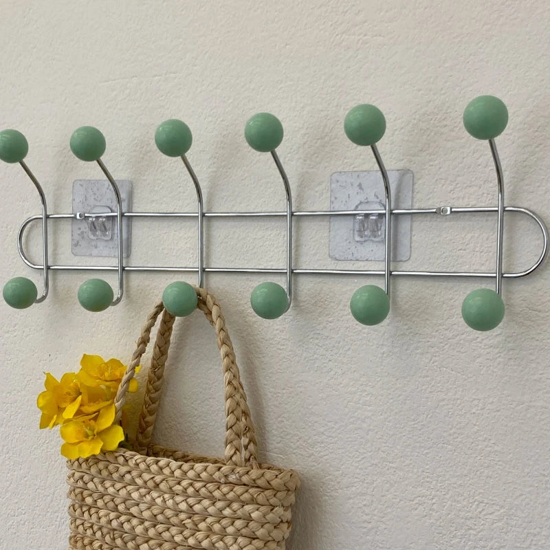 Porte manteau vintage 12 crochets