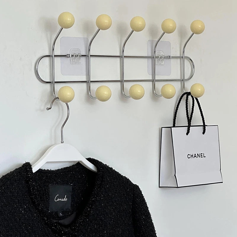 Porte manteau vintage 12 crochets