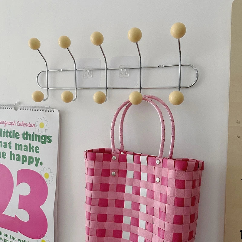 Porte manteau vintage 12 crochets