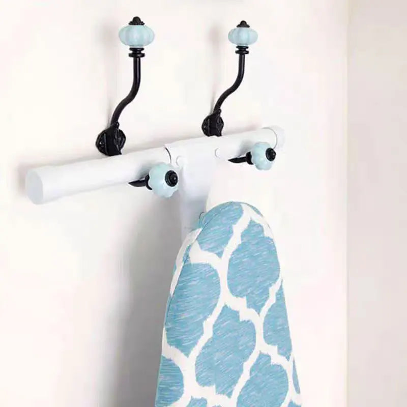 Porte manteau crochet en forme de citrouille en céramique