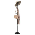 Porte-manteau noir 175 cm en fer thermolaqué