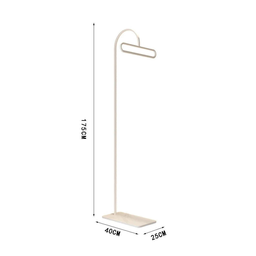 Porte manteau blanc verticale mobile
