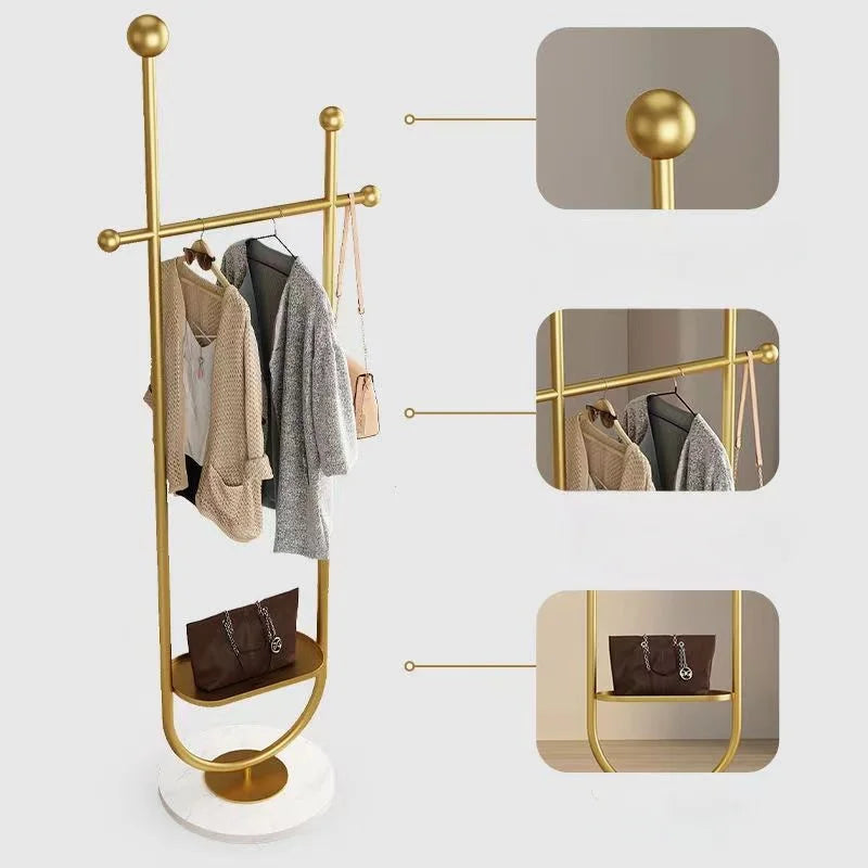 Porte manteau design support de rangement suspendu