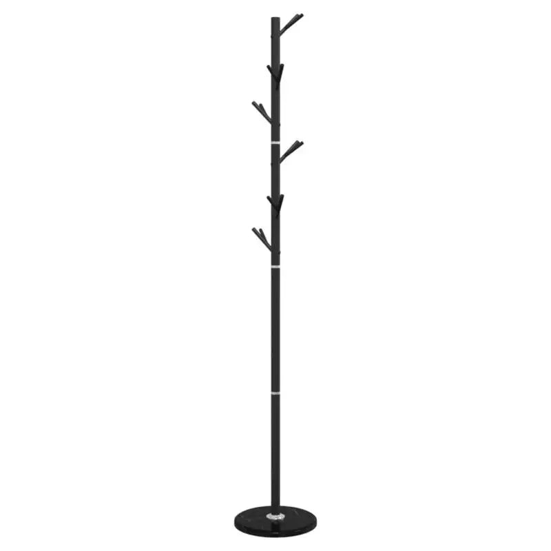 Porte-manteau noir 175 cm en fer thermolaqué