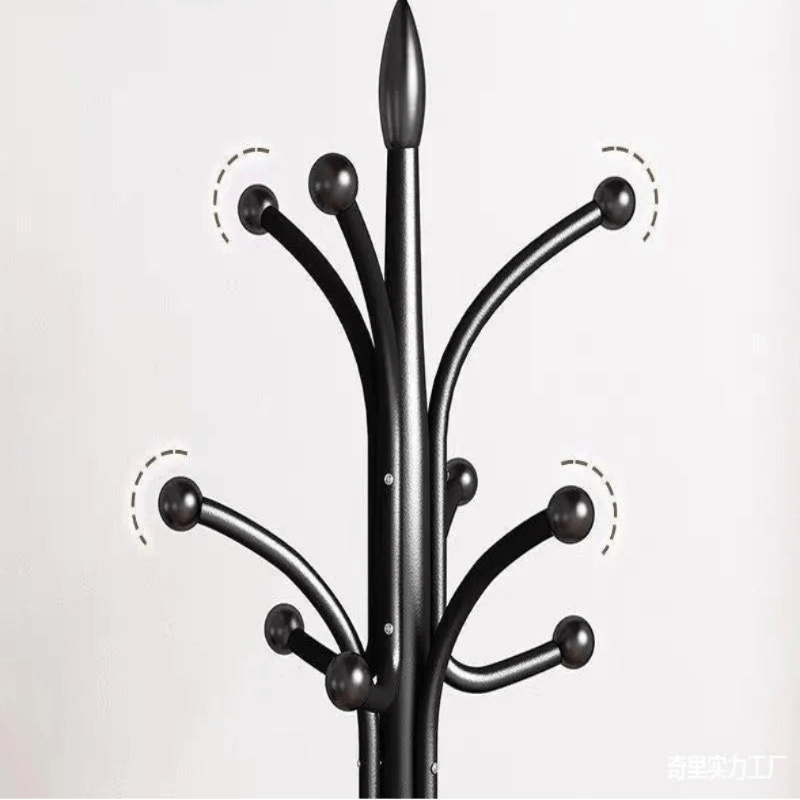 Pointes porte manteau sur pied perroquet 